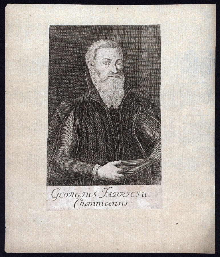 Familienchronik Sachsen: Georg von Fabricius, poeta laureatus, Rektor St. Afra, Meißen
