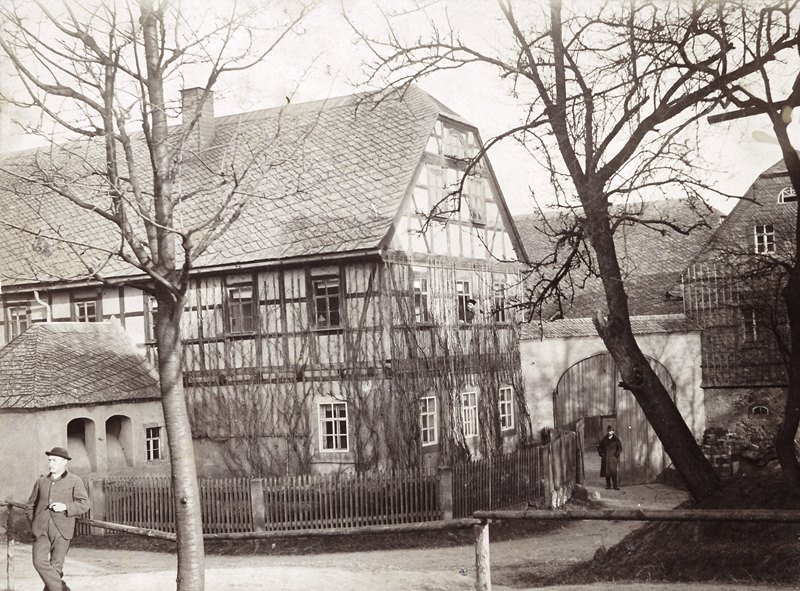 Geburtshaus des  Friedrich August Michael in Sörnzig bei Rochlitz, Sachsen.