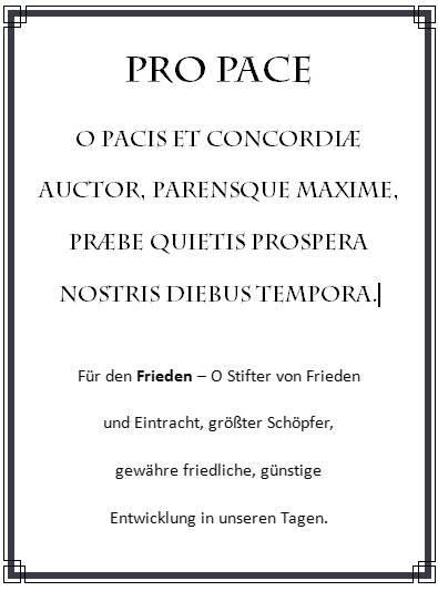 Kirchenliedtext des Georg Fabricius. Quelle: Philipp Wackernagel.