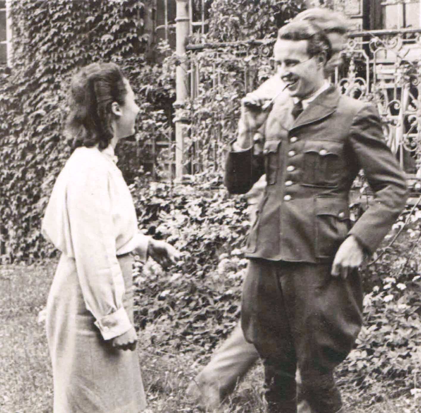 Sigrid geb. Schneider und Heinz  Richter 1942 in Kamenz.